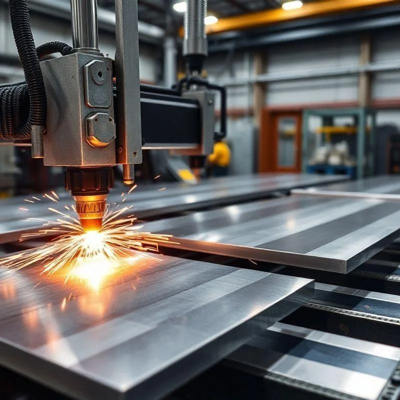 Imagem de corte a laser em aço inox usada no artigo histórico
